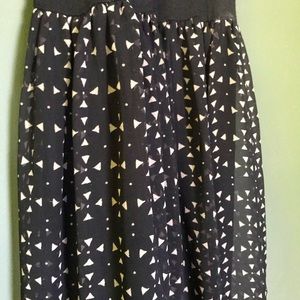 Urban Outfitters maxi dress gauzy pattern skirt